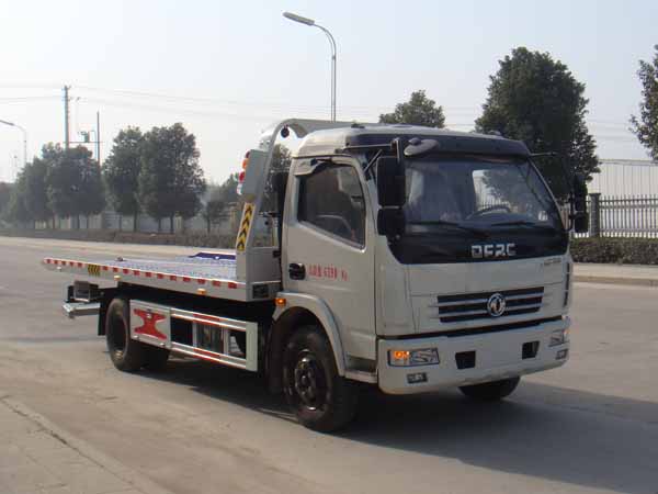 東風多利卡國六一拖二平板道路清障車圖片